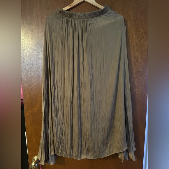 Zara Dresses & Skirts - ZARA Stretch Pleated Maxi Skirt